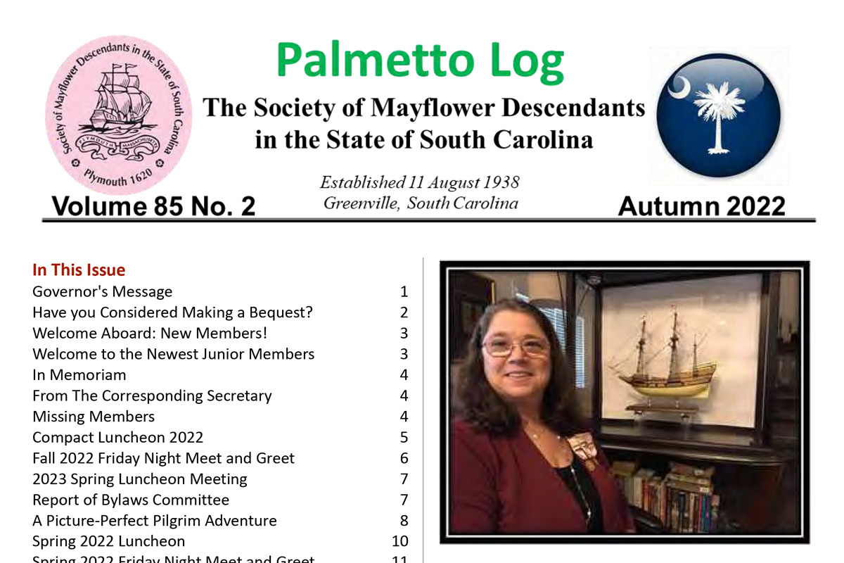 Palmetto Log Fall 2022