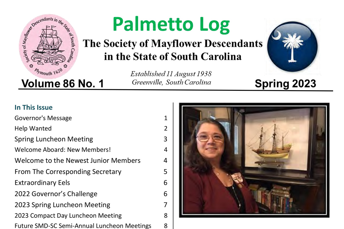 Palmetto Log Spring 2023